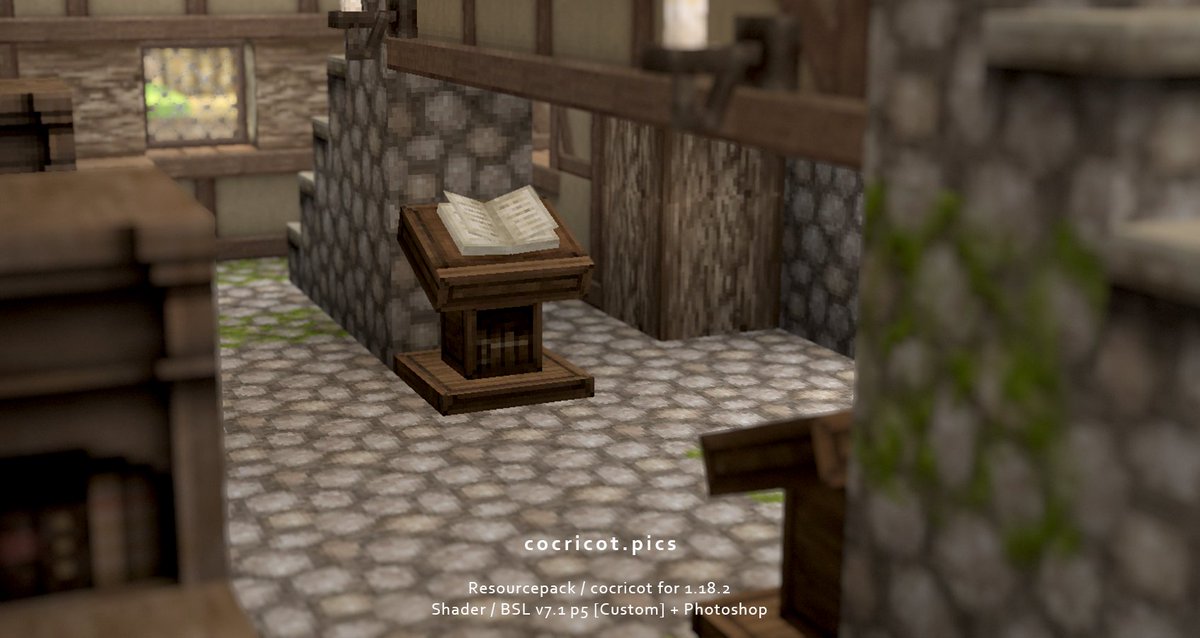 Chic bookrest blog cocricot minecraft textures objects