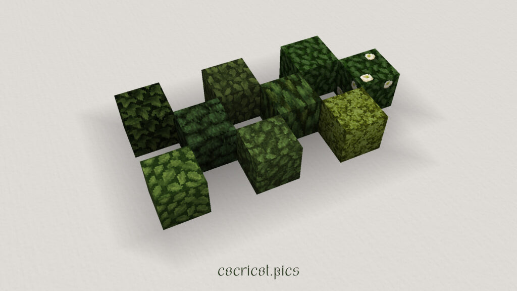 Origami Minecraft grass block texture and template